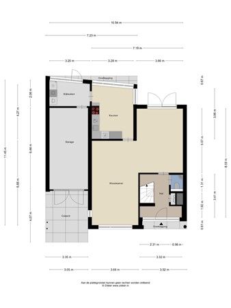 Plattegrond - De Doelen 25, 5283 WX Boxtel 