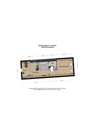 Floorplan - Esschenweg 111, 6412 PW Heerlen