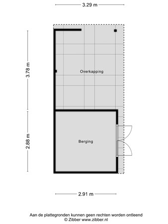 Haverstraat 63, 7025 AL Halle - Berging en overkapping  | Haverstraat 63 te Halle | Klein Gotink Makelaars