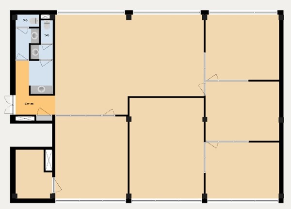 Dr. Lelykade 22B, 2583 CM Den Haag - plattegrond.jpg