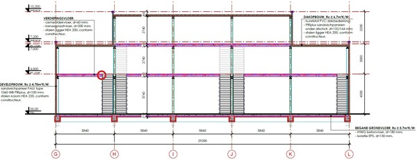 Ketelweg 12-4, 3356 LE Papendrecht - doorsnede vloerhoogten.jpg