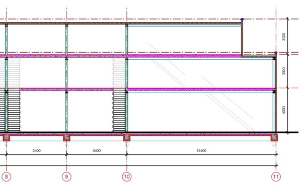 Ketelweg 12-13, 3356 LE Papendrecht - doorsnede vloerhoogten 3.jpg