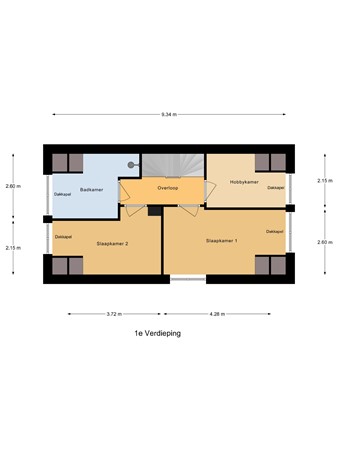 Dûbelspul 13, 9231 LE Surhuisterveen - 1e_Verdieping.jpg