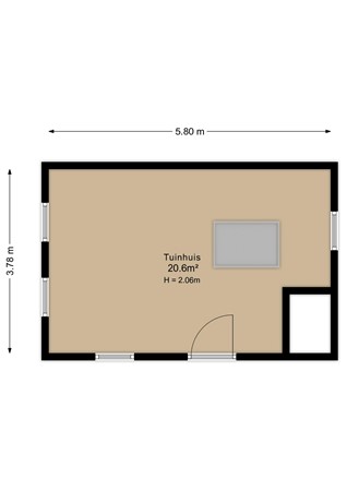 Skoalikkers 10, 9284 TV Augustinusga - Tuinhuis - 2D.jpg