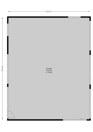 Skoalikkers 10, 9284 TV Augustinusga - Garage - 2D.jpg