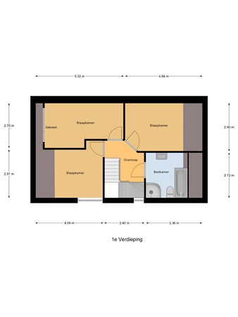 De Wyk 10, 9233 MA Boelenslaan - 1e verdieping
