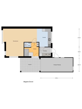 De Wyk 10, 9233 MA Boelenslaan - Begane grond