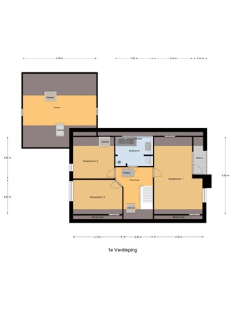 Hondsdraf 1, 9861 ET Grootegast - 1e_Verdieping.jpg