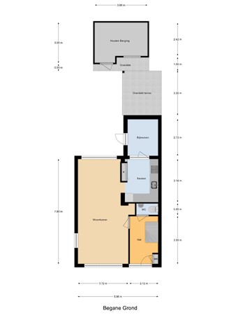 Tsjerkepaed 17, 9287 LR Twijzelerheide - Begane grond