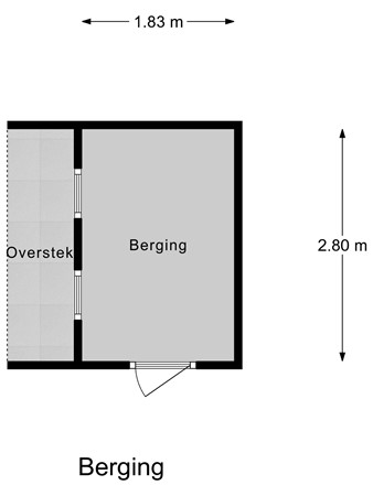 Ds. Zylstrawei 8, 9287 HA Twijzelerheide - Berging