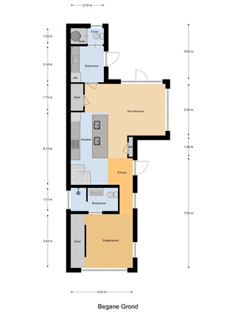 Kamphússtrjitte 7, 9144 CS Hantumhuzen - Begane Grond