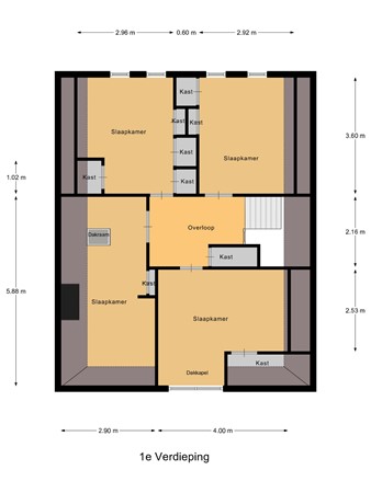 Kuipersweg 60, 9285 SW Buitenpost - 1e Verdieping