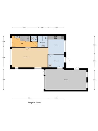Wâldstrjitte 21, 9223 NP Houtigehage - Begane grond