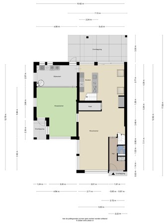 De Wendel 27, 9851 TH Burum - begane grond