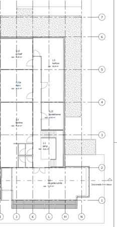Dragonder 6A, 5554 GM Valkenswaard - Tekening kantoorruimte eerste verdieping.png
