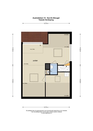 Australiëlaan 14, 5691 JL Son en Breugel - Tweede verdieping.jpg