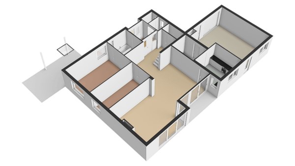 Citrushof 2, 5632 XN Eindhoven - Begane grond 3-D voorzijde.jpg