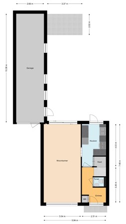 Prinses Christinaplantsoen 9, 6024 AX Budel-Dorplein - Begane grond