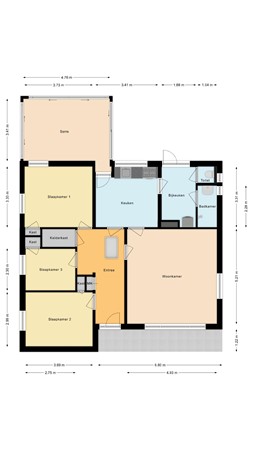 Gravenkasteel 27, 6028 RK Gastel - Begane grond