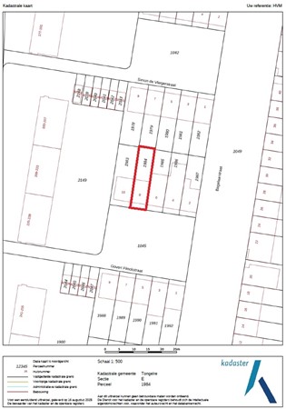 Govert Flinckstraat 8, 5642 AC Eindhoven - Kadastrale kaart