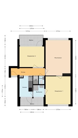 Luxemburgsestraat 10, 6021 EP Budel - Appartement