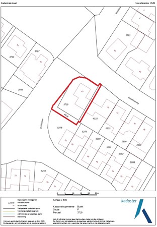 Gastelseweg 47, 6021 GK Budel - kadastrale kaart