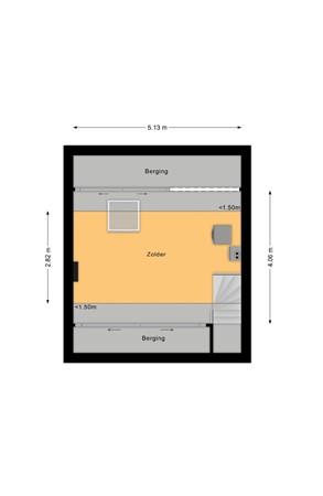 De Wiet 13, 6027 SH Soerendonk - Tweede verdieping