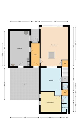 Rubenslaan 4A, 6021 KE Budel - Begane grond