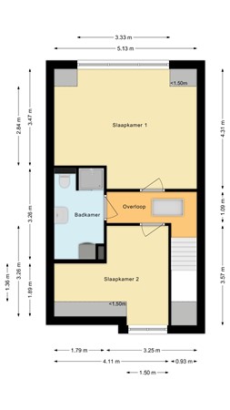 Het Ekker 19, 6023 AX Budel-Schoot - Eerste verdieping