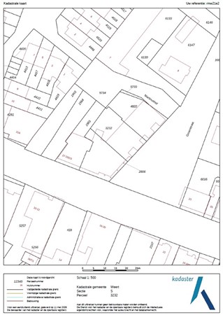 Roermondseweg 21E2, 6004 AN Weert - Kadastrale kaart