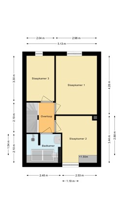 De Wiet 11, 6027 SH Soerendonk - 1e verdieping