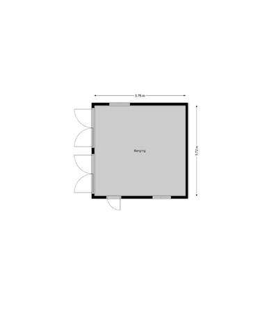 Bergbosweg 11, 6021 SB Budel - Garage / berging