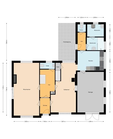 Stationsweg 103, 6024 BL Budel-Dorplein - Begane grond