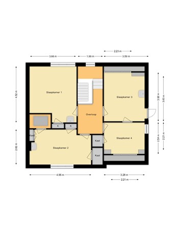 Stationsweg 103, 6024 BL Budel-Dorplein - 1e verdieping