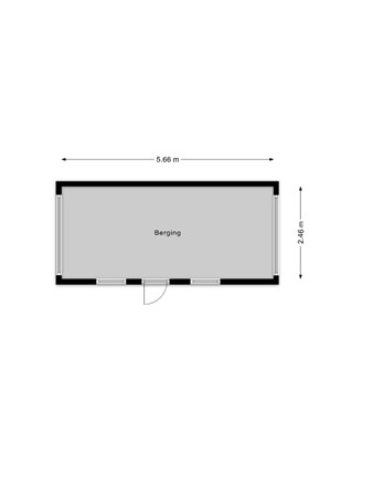 Stationsweg 103, 6024 BL Budel-Dorplein - Berging