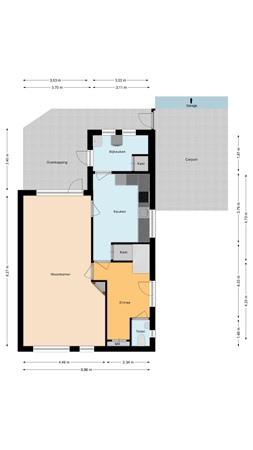 Kruisstraat 12, 6027 PB Soerendonk - Begane grond