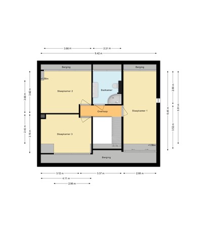 Molenhof 2, 6021 DX Budel - 1e verdieping