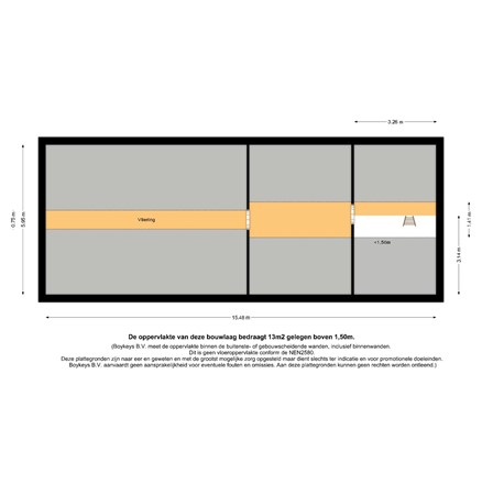 Stationsweg 62, 6024 BM Budel-Dorplein - Vliering