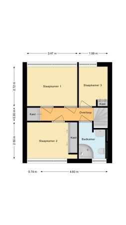 Scheldestraat 25, 6021 ER Budel - 1e verdieping