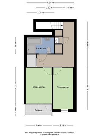 Floorplan - Coxstraat 13, 6211 BX Maastricht