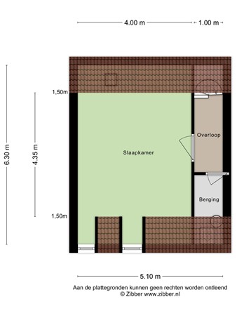 Floorplan - Dolmansstraat 46, 6222 ED Maastricht