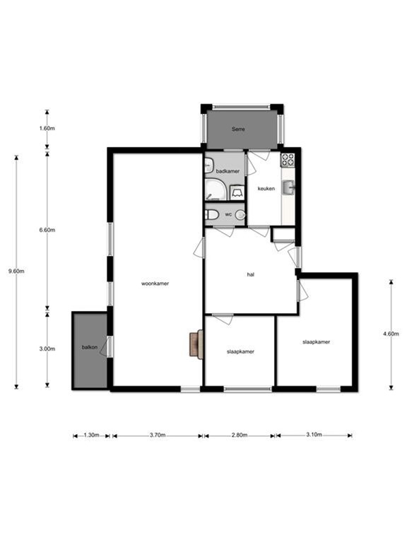 mediumsize floorplan