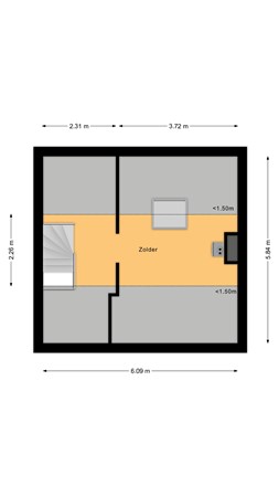 13 septemberstraat 2, 6226 CK Maastricht - Tweede verdieping.jpg