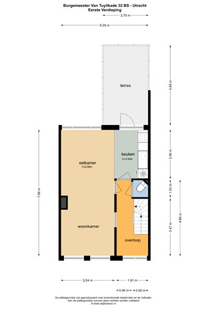Burgemeester van Tuyllkade 32BS, 3553 AJ Utrecht - 