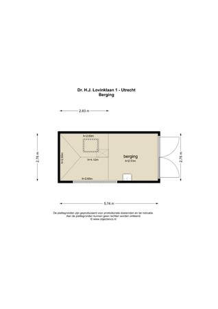 Dr. H.J. Lovinklaan 1, 3571 WC Utrecht - 