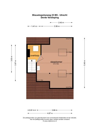 Blauwkapelseweg 23bs, 3572 KB Utrecht - 
