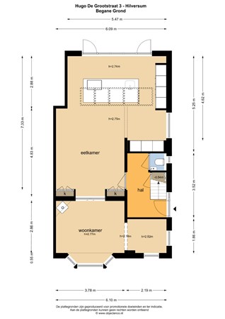 Hugo de Grootstraat 3, 1215 CX Hilversum - 