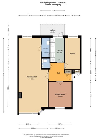 Van Eysingalaan 93, 3527 VC Utrecht - 