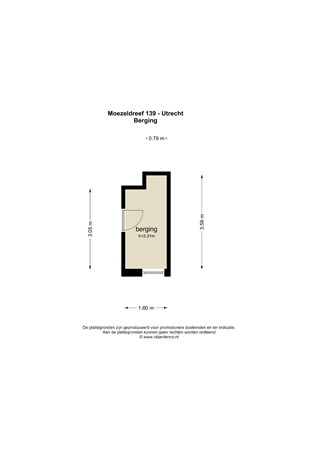 Moezeldreef 139, 3561 GA Utrecht - 