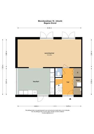 Monnikeraklaan 16, 3544 TG Utrecht - 